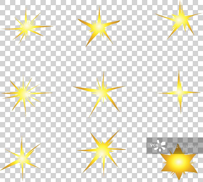 闪耀的星星图片素材