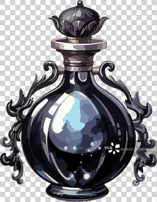 哥特香水剪贴画图片素材