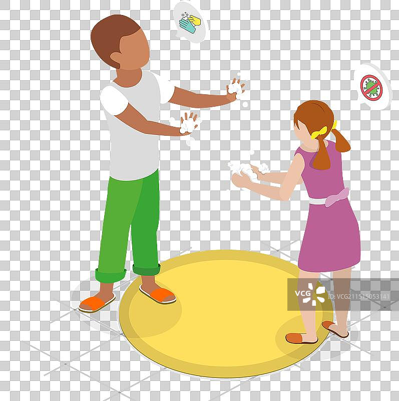 2.5D扁平风格个人图片素材