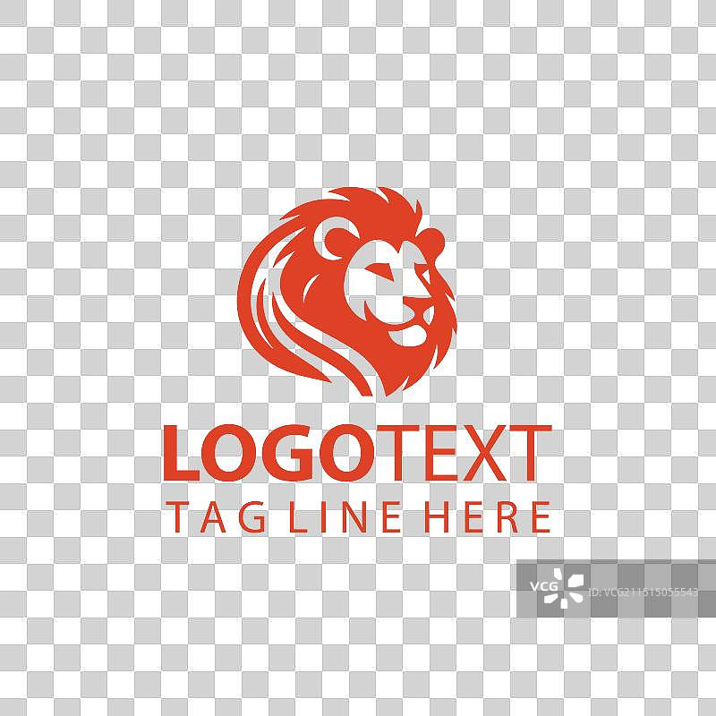 雄狮头像标志图片素材