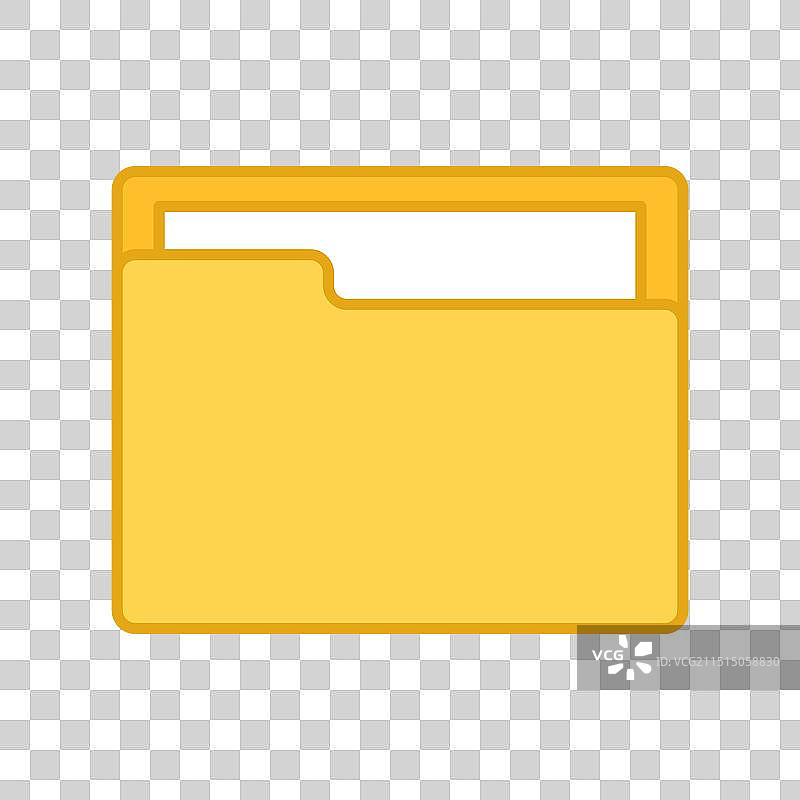 文件夹图标文档符号文件图标电脑图片素材