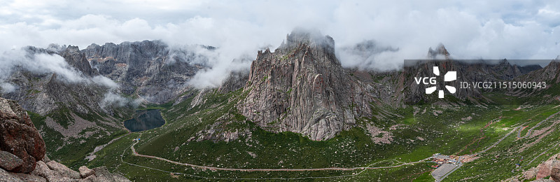 阿坝莲宝叶则·石头山景区图片素材
