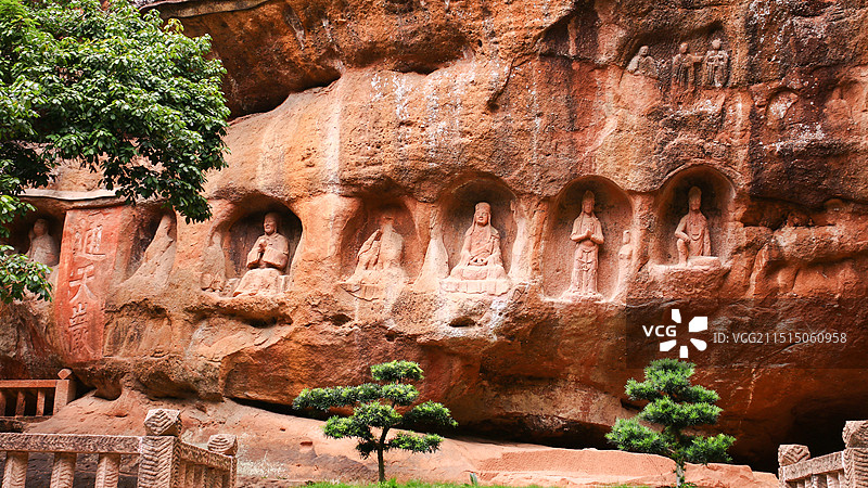 赣州通天岩风景名胜区图片素材