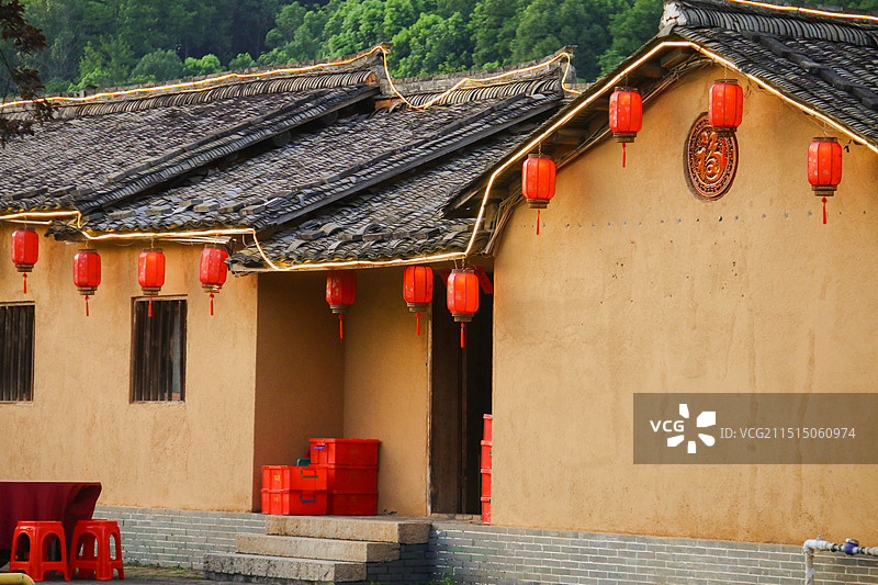 赣州五龙客家风情园景区图片素材