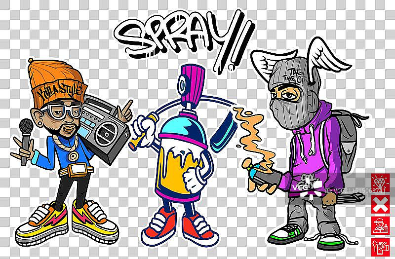 涂鸦角色图片素材