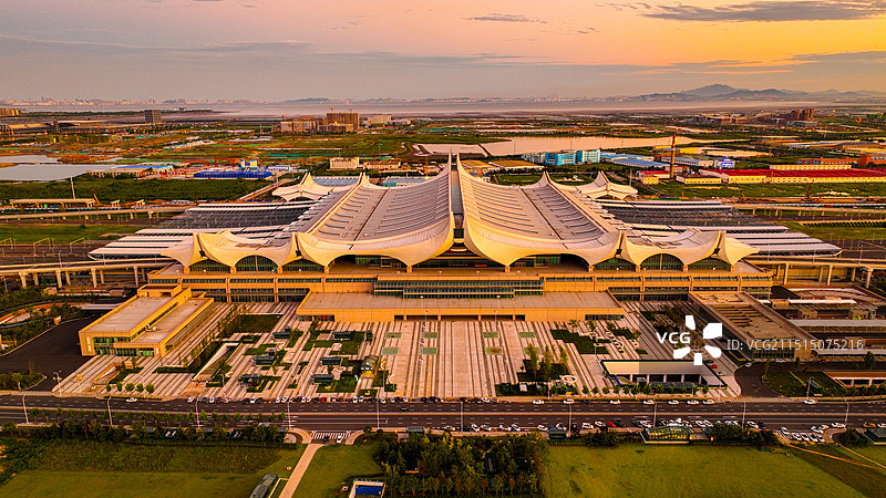 青岛红岛火车站图片素材