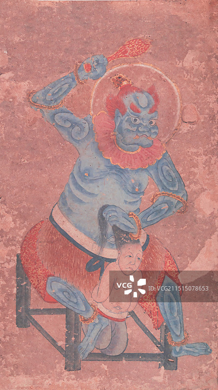 非遗，滑县木版年画，钟馗图片素材