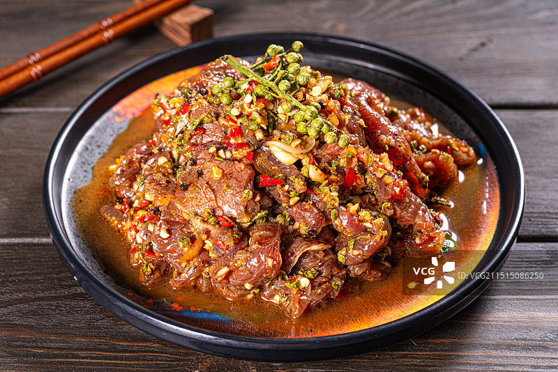 炭烤黑胡椒牛肉图片素材