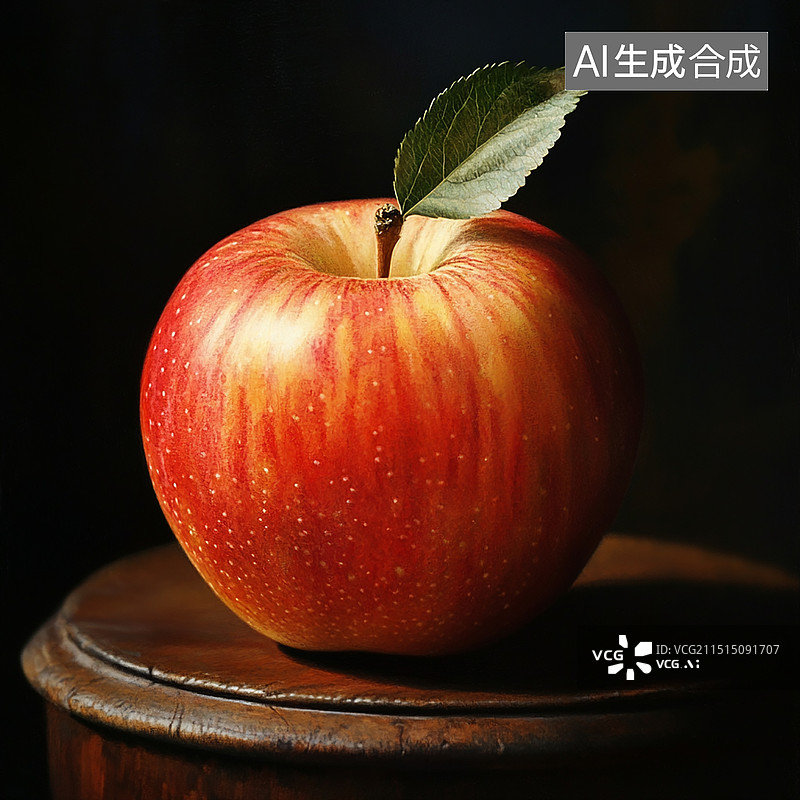 【AI数字艺术】红苹果水果图片素材