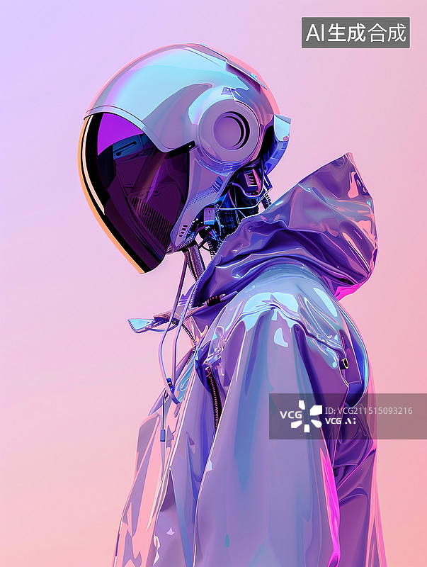 【AI数字艺术】潮流荧光人物 潮流图片素材