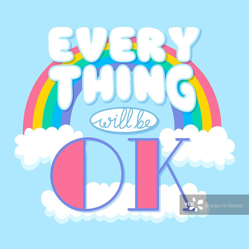 一切都会好起来的图片素材