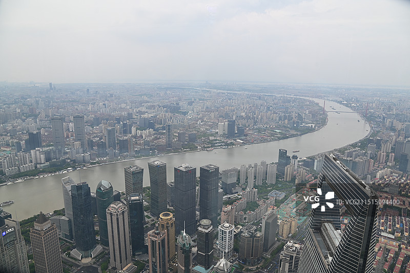 上海金茂大厦88层观光厅图片素材