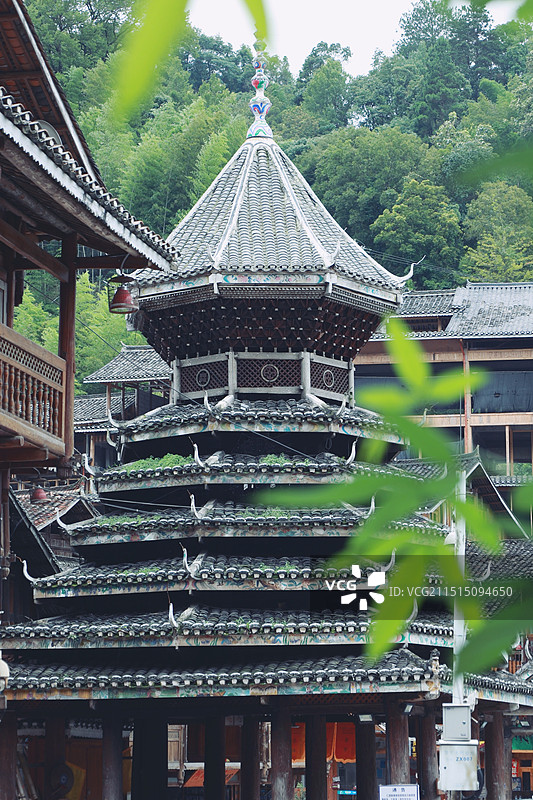 贵州从江鼓楼图片素材