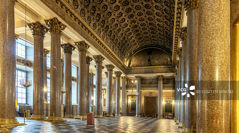 俄罗斯圣彼得堡喀山教堂内景图片素材
