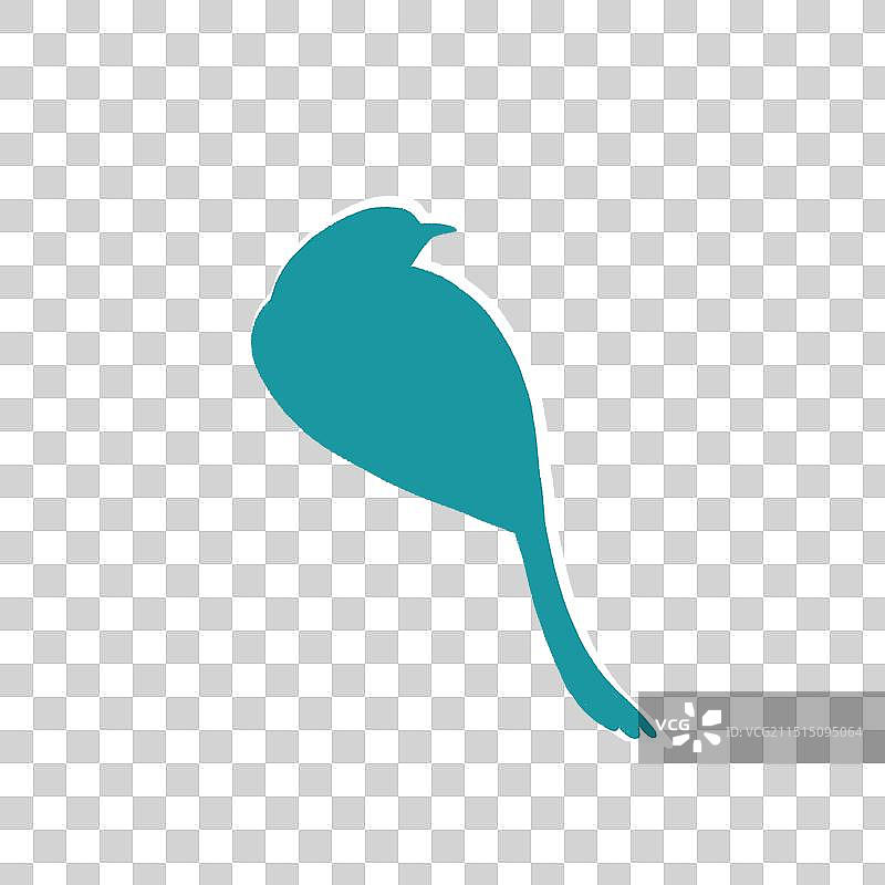 鸟的背影-1图片素材