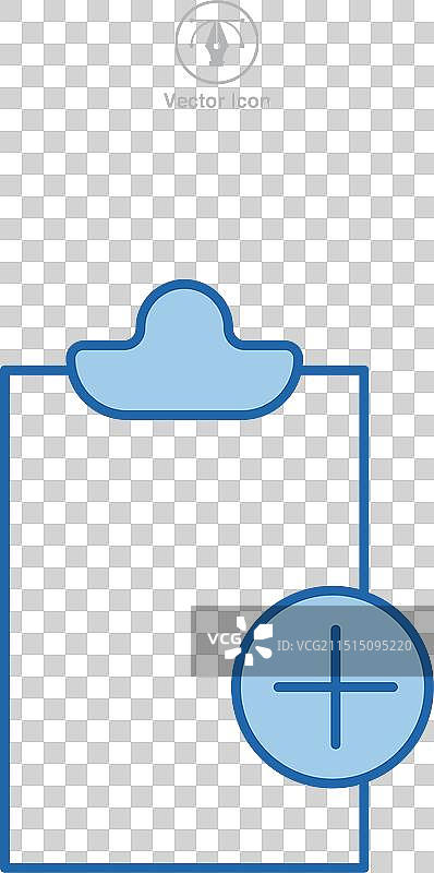 带有加号的文档添加文档文件图标图片素材