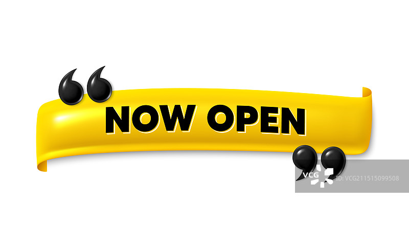 新店开业促销3D彩带标志图片素材