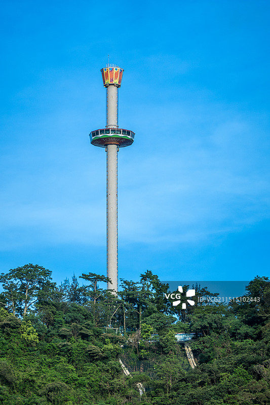 香港海洋公园海洋摩天塔 景点 游乐设施 主题公园图片素材