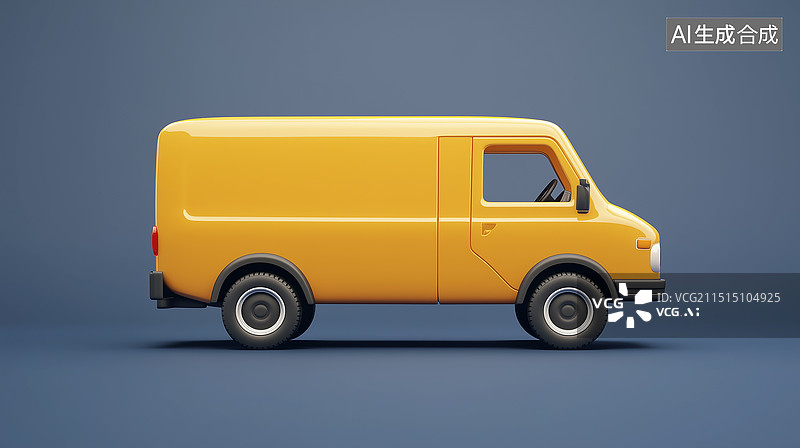 【AI数字艺术】3d卡通汽车场景图片素材