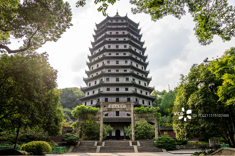 杭州六和塔公园图片素材