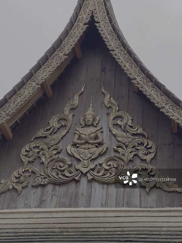 傣庙细节图片素材