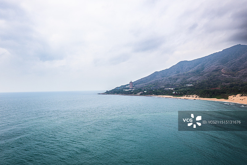 三亚南山寺图片素材