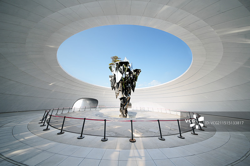 江苏园博园浮石地宫景点图片素材