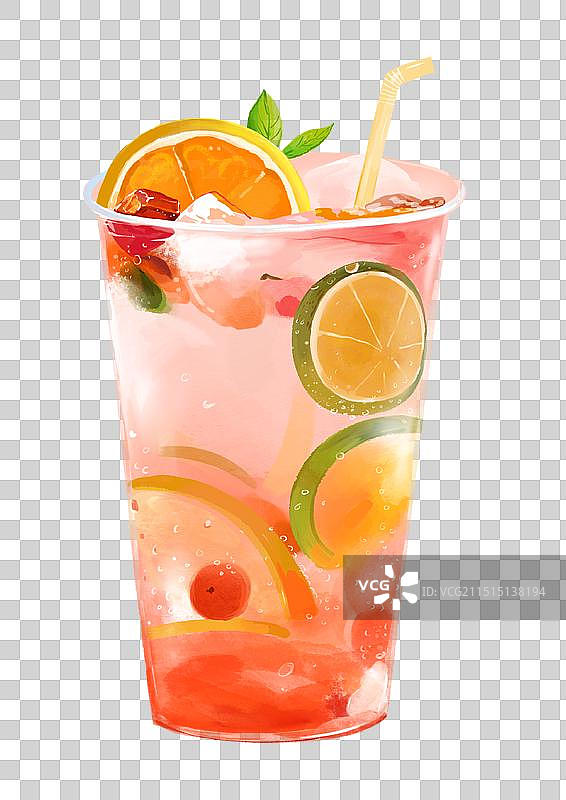 柠檬冰饮图片素材