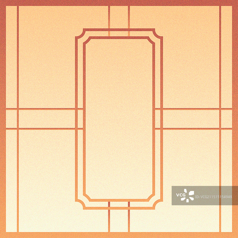 中式古典窗户窗框边框花边，新国风风格广告包装装饰插画背景壁纸，简约时尚大气图片素材