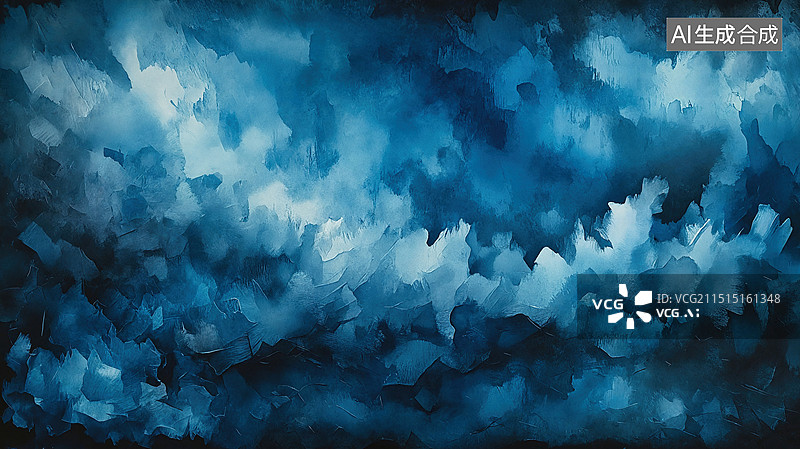 【AI数字艺术】《深海迷雾》图片素材