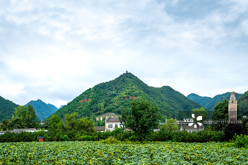 渭南航天生态园 陕西天留山森林公园图片素材