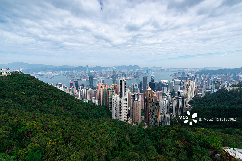 香港太平山图片素材