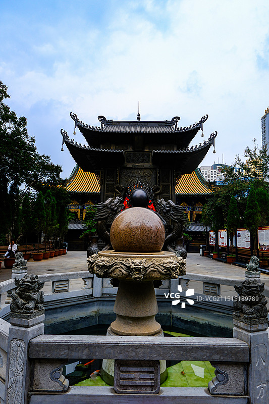 全国重点文物保护单位，中国云南昆明真庆观古建筑群，真庆观，古建筑，中国文化，传统文化，图片素材