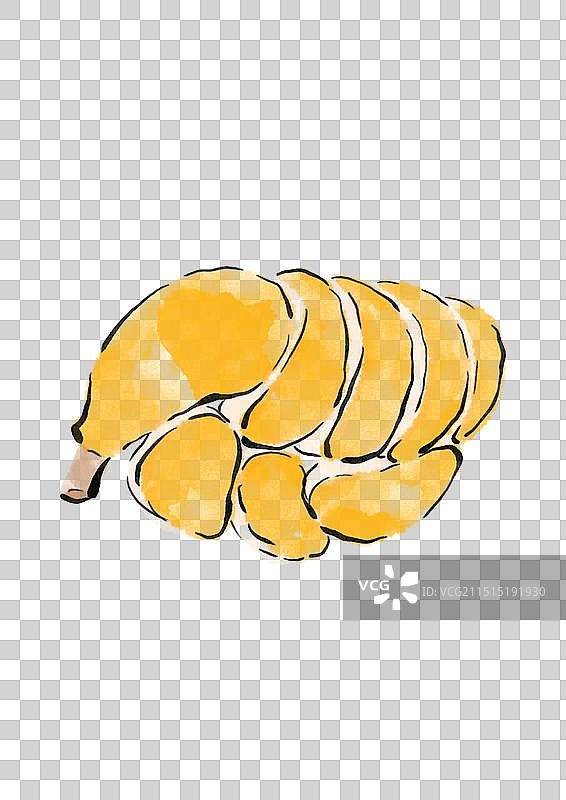 国潮风龙岩客家美食插画元素-白斩鸡图片素材