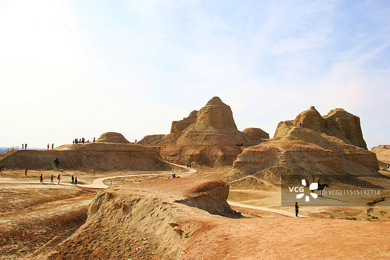 新疆乌尔禾魔鬼城景区图片素材