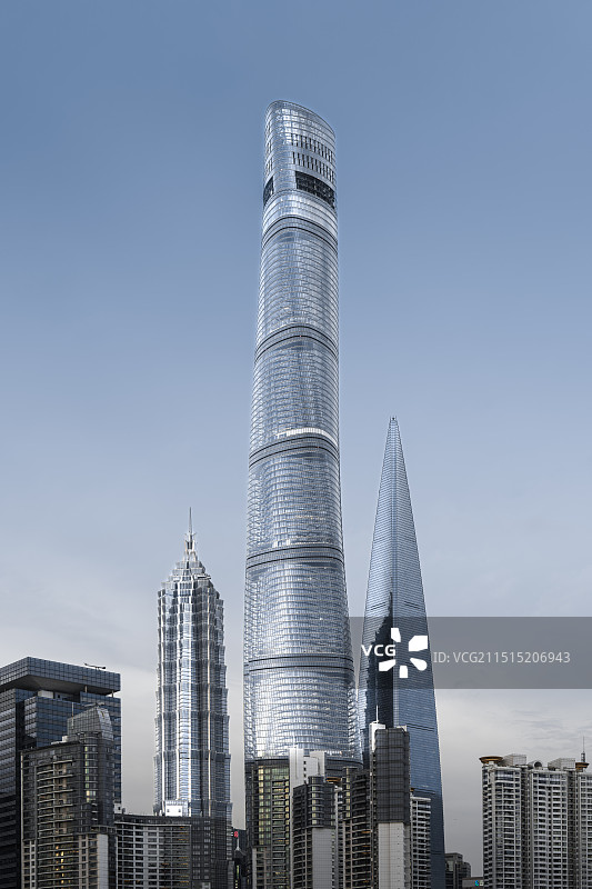 超高像素上海中心城市风光地标建筑图片素材
