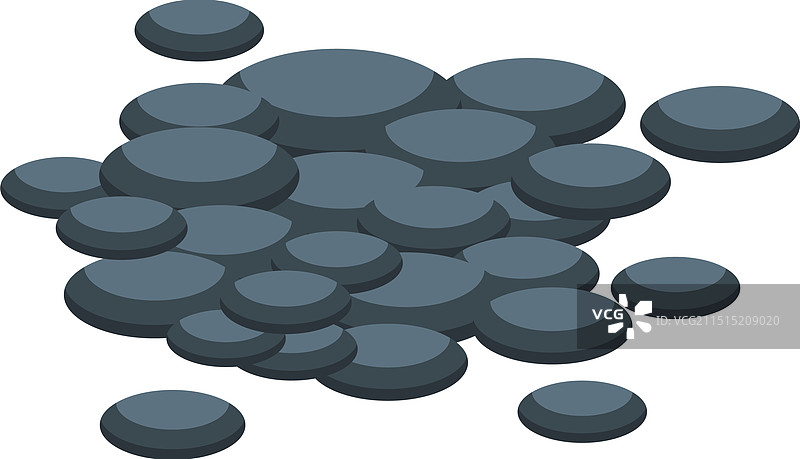 光滑灰色石堆背景图片素材