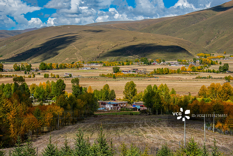 川西八美风光图片素材