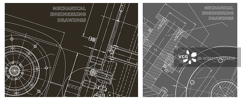 工程集封面传单横幅背景图片素材
