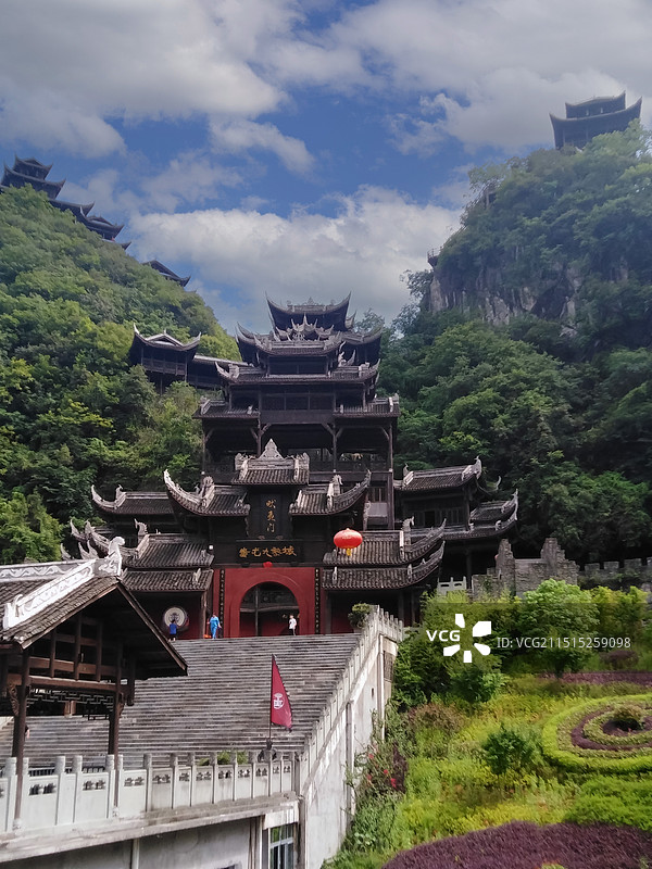 重庆彭水蚩尤九黎城图片素材