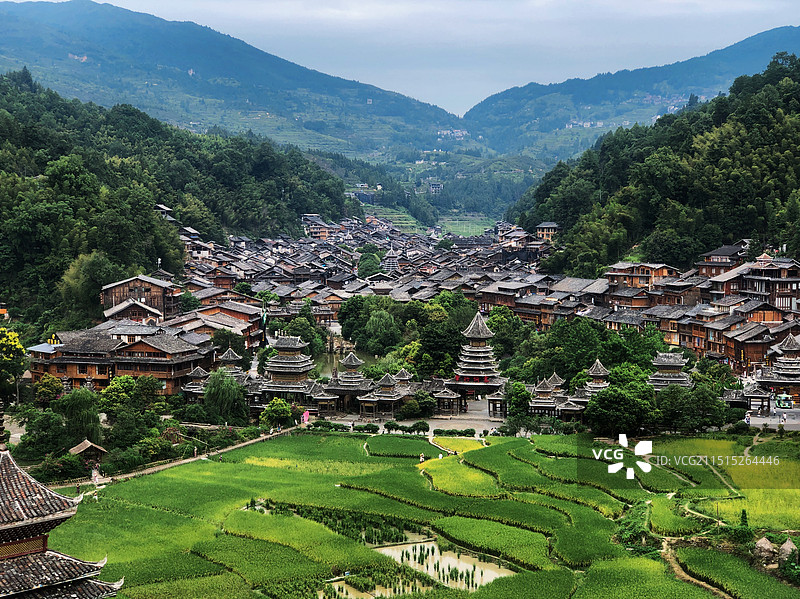 肇兴侗寨图片素材