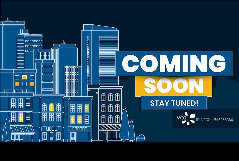 现代敬请期待海报图片素材