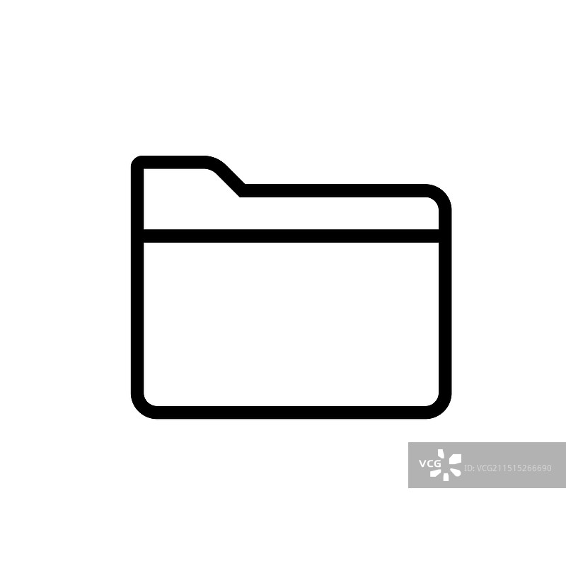 文件夹图标集文档和文件管理图片素材