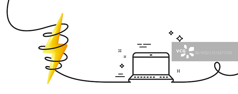 笔记本电脑图标：连续的笔记本电脑标志图片素材