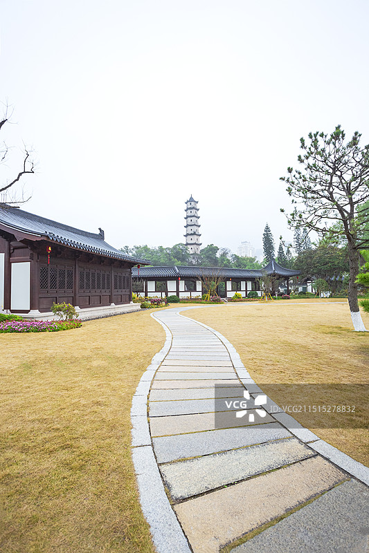 温州江心屿景区图片素材