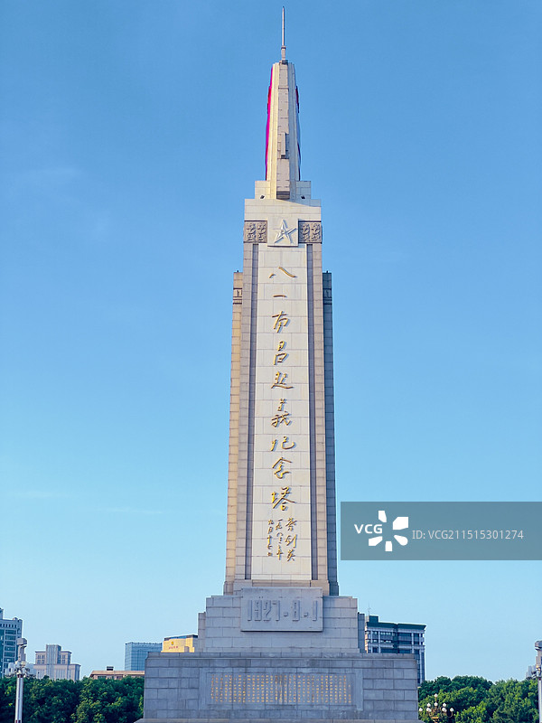 八一南昌起义纪念塔图片素材