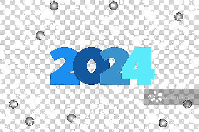 2024新年圣诞节图案图片素材