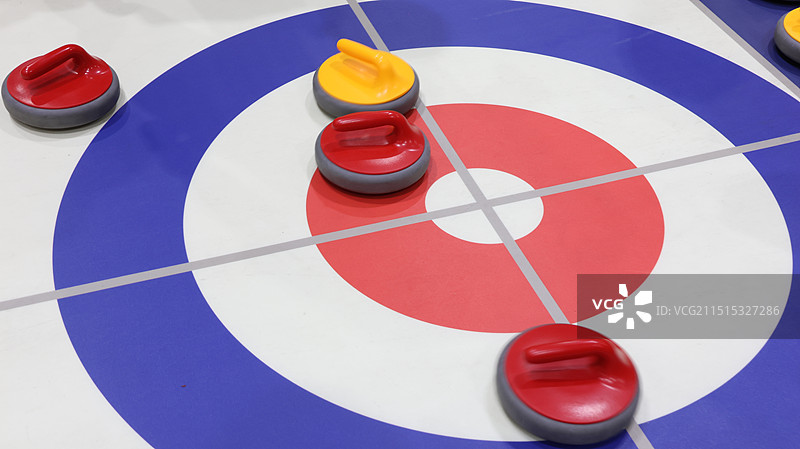 冰壶运动图片素材
