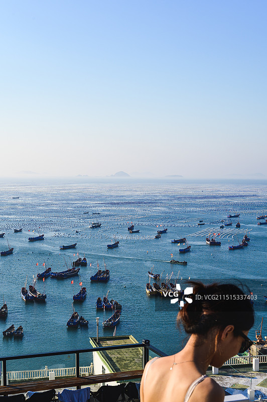 枸杞岛 海上牧场图片素材