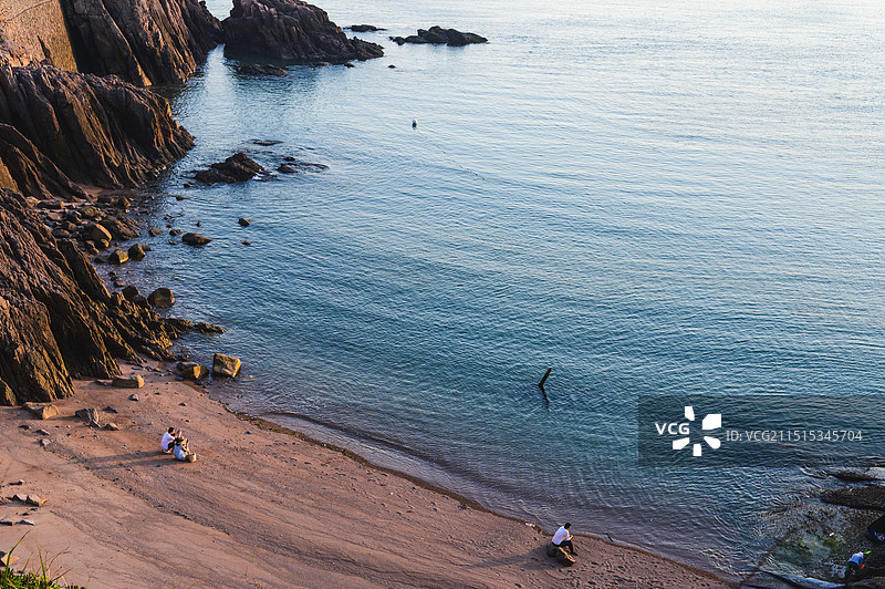 干斜码头 海边图片素材